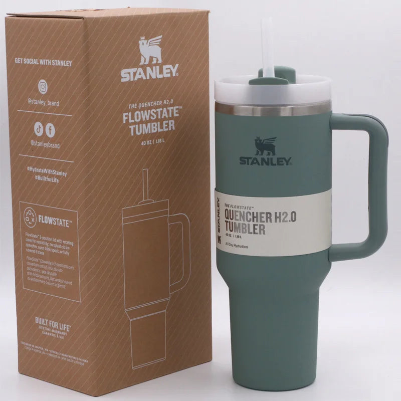 Stanley QUENCHER H2.0 Tumbler 30 OZ/40 OZ with Handle and Straw Lids