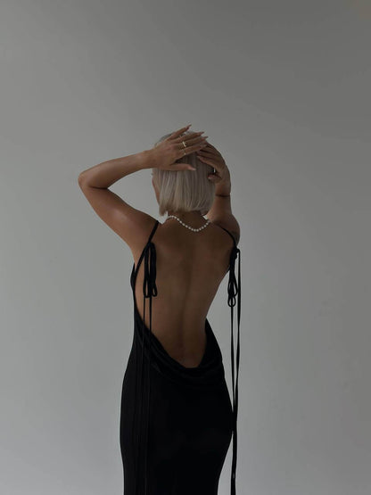 Rückenfreies Kleid von Silva Amsterdam